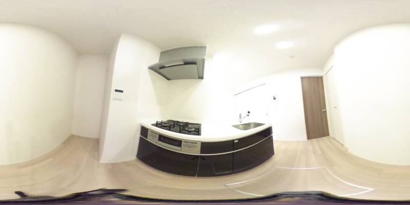 パノラマ画像キッチン