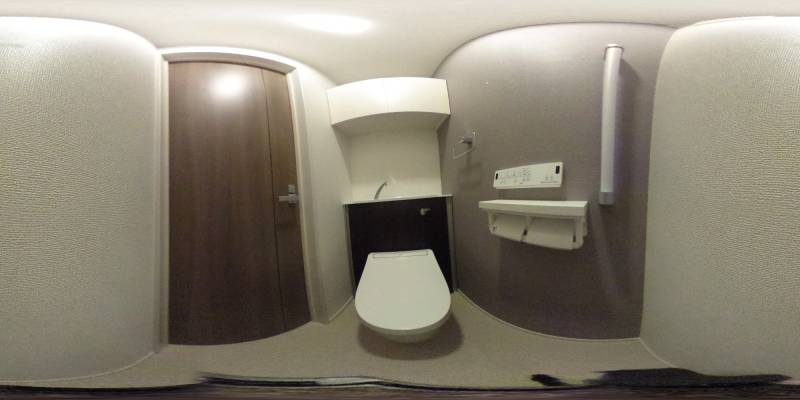 パノラマ画像トイレ