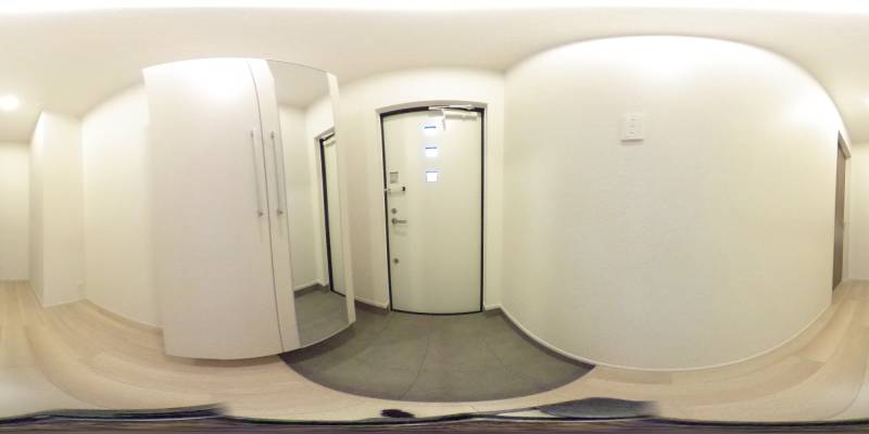 パノラマ画像玄関