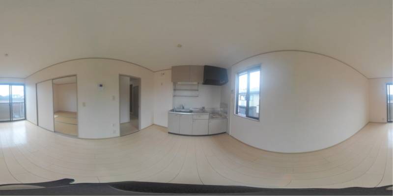 パノラマ画像リビング