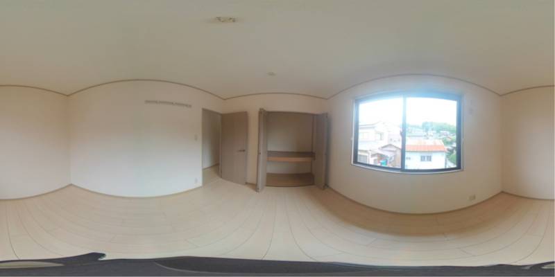 パノラマ画像洋室