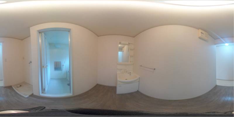 パノラマ画像洗面所