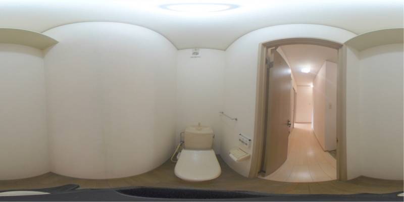 パノラマ画像トイレ