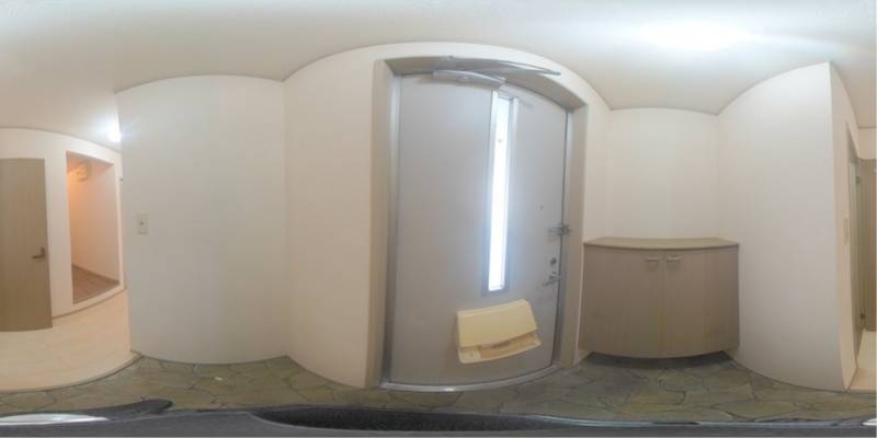 パノラマ画像玄関