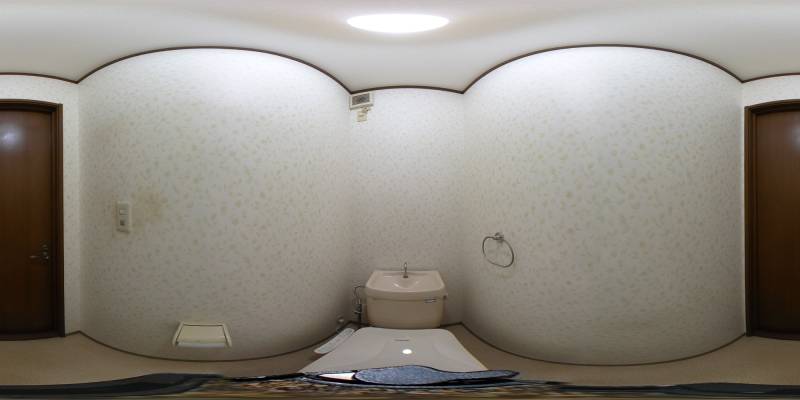 パノラマ画像トイレ
