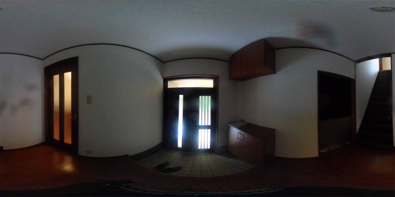 パノラマ画像玄関