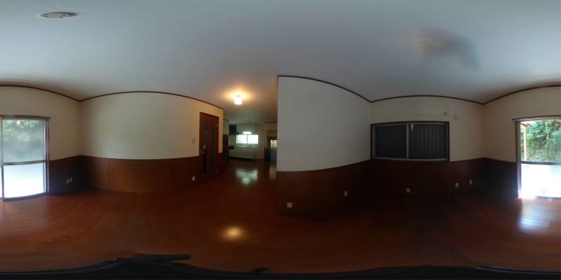 パノラマ画像リビング