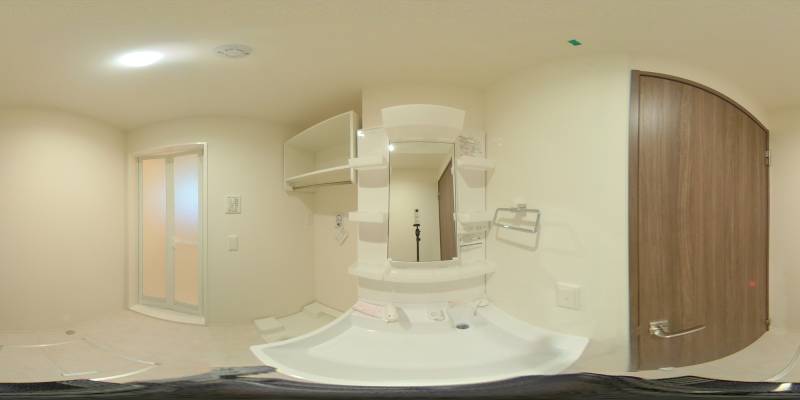 パノラマ画像洗面所