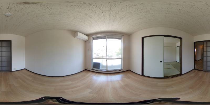 パノラマ画像洋室