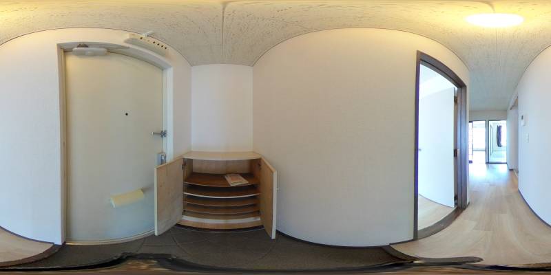 パノラマ画像玄関