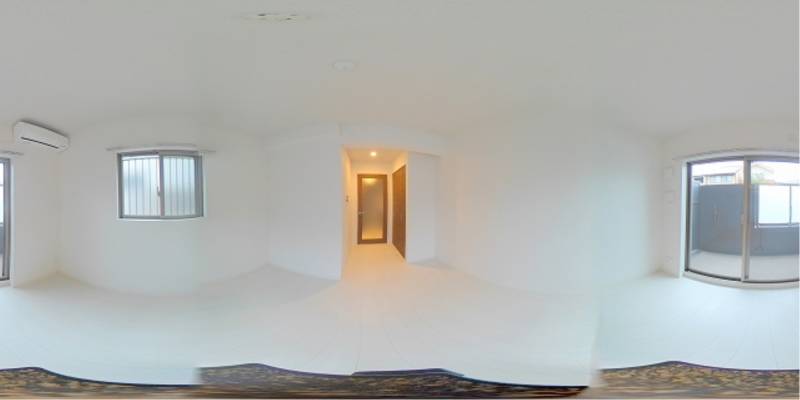 パノラマ画像洋室