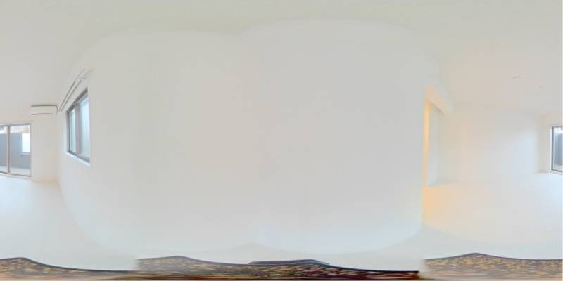 パノラマ画像洋室