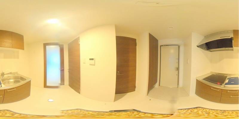 パノラマ画像キッチン