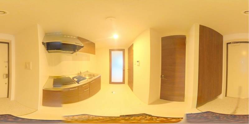 パノラマ画像玄関