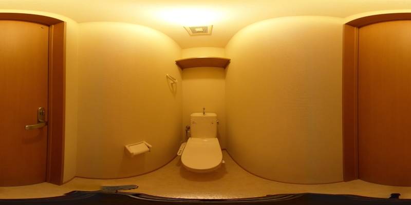 パノラマ画像トイレ