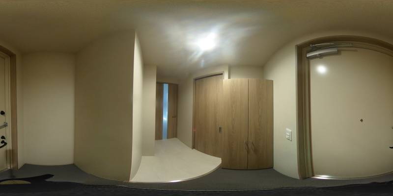 パノラマ画像玄関