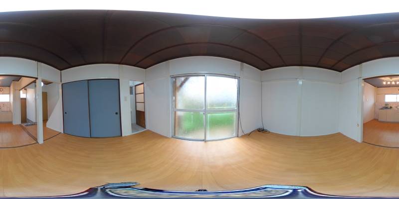 パノラマ画像洋室