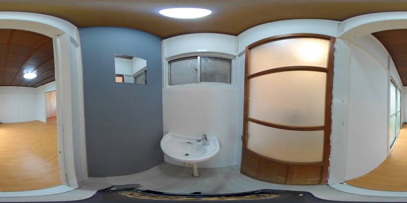 パノラマ画像洗面所