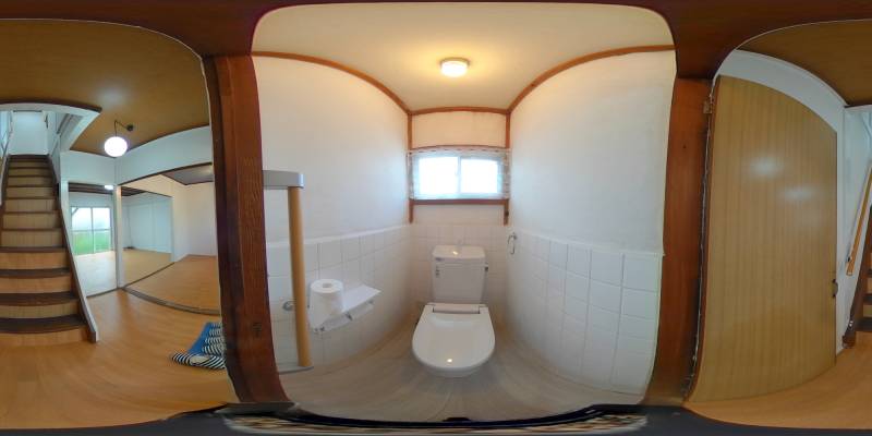 パノラマ画像トイレ