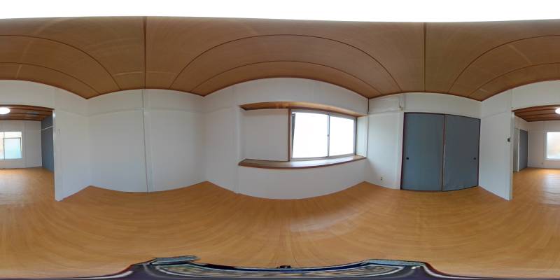 パノラマ画像洋室