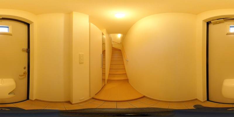 パノラマ画像玄関