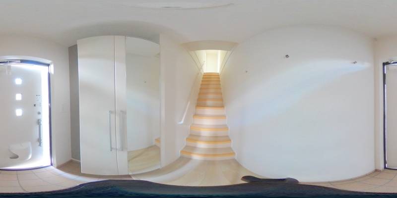 パノラマ画像玄関