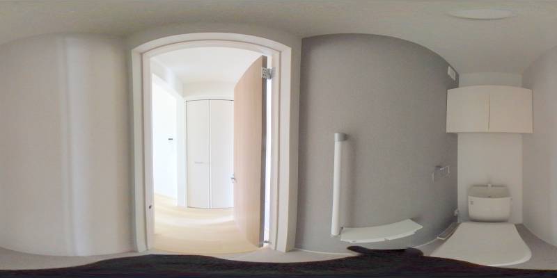 パノラマ画像トイレ