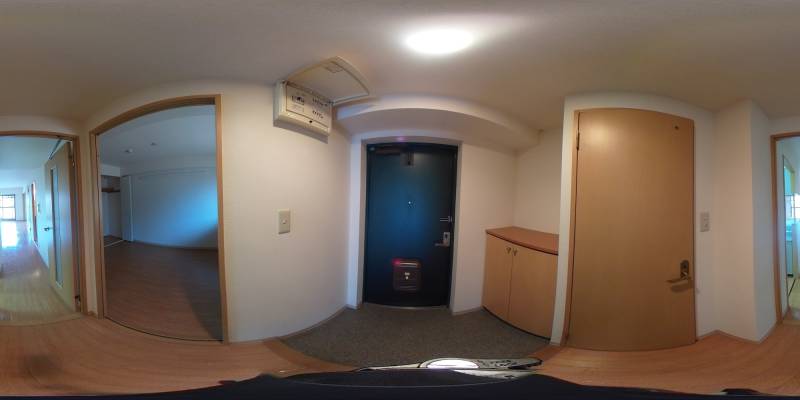 パノラマ画像玄関