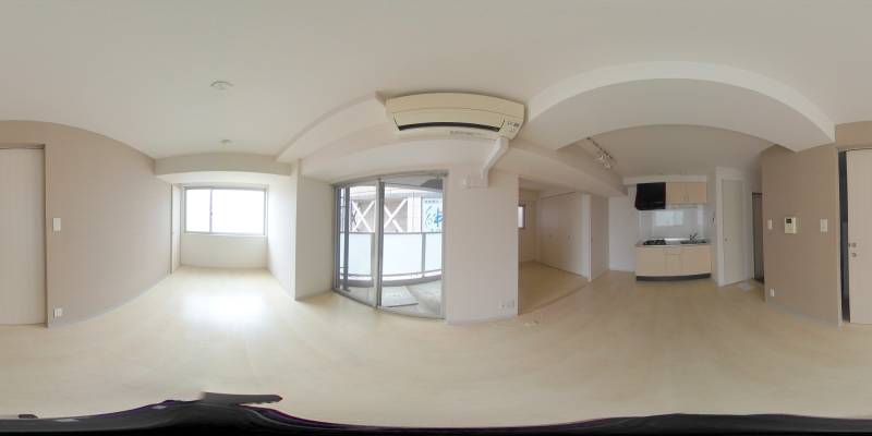 パノラマ画像リビング