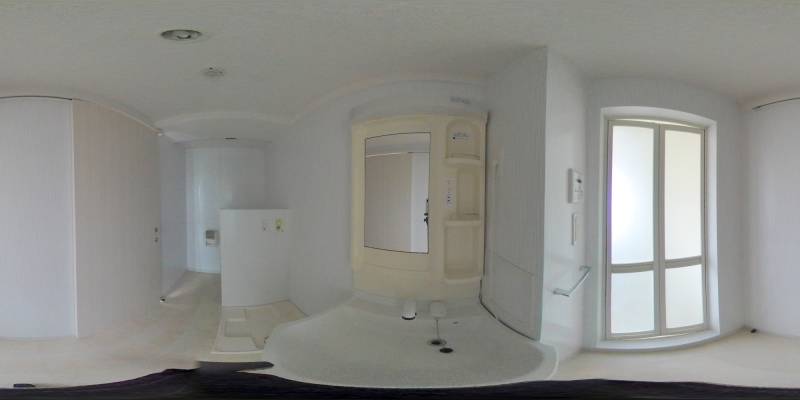 パノラマ画像洗面所