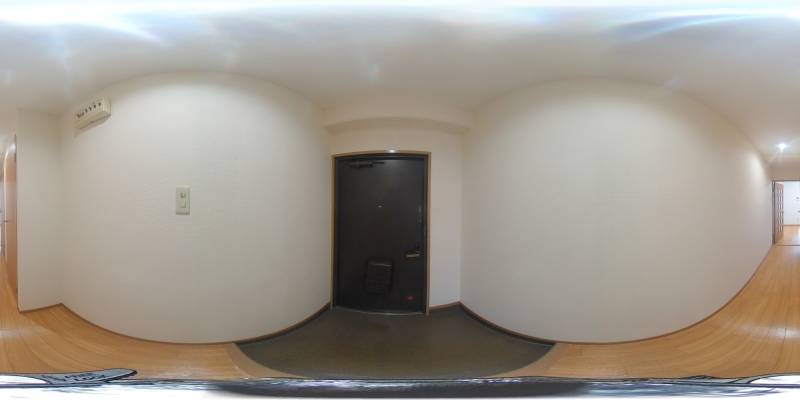 パノラマ画像玄関