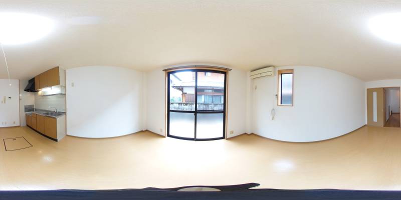 パノラマ画像リビング