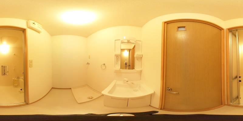 パノラマ画像洗面所