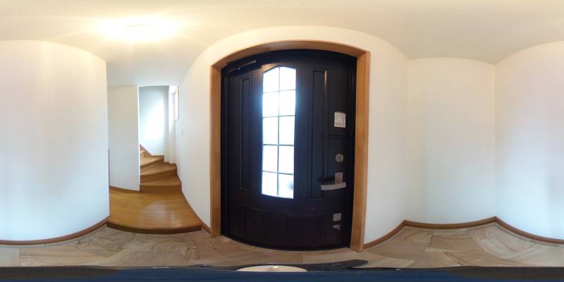 パノラマ画像玄関