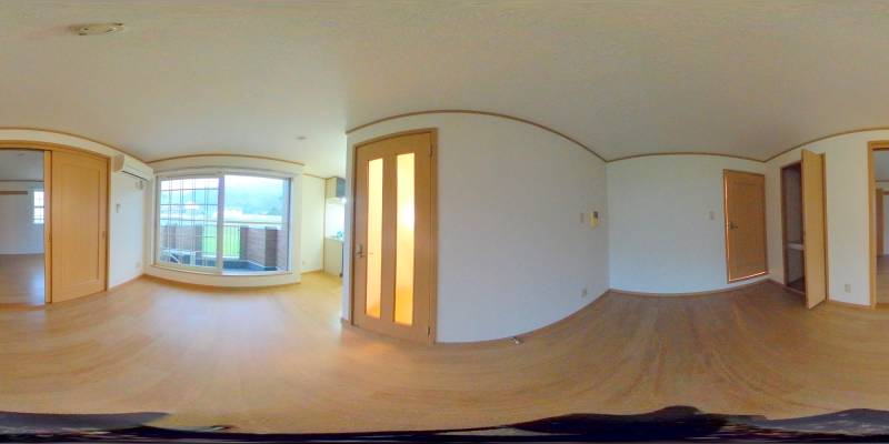 パノラマ画像リビング