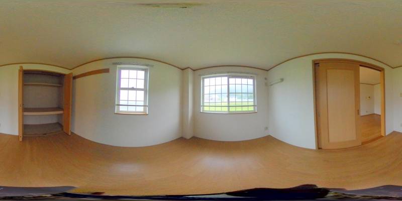 パノラマ画像洋室