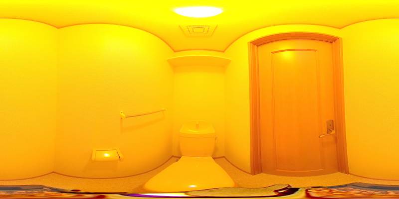 パノラマ画像トイレ