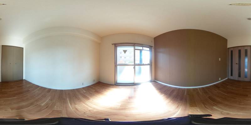 パノラマ画像洋室