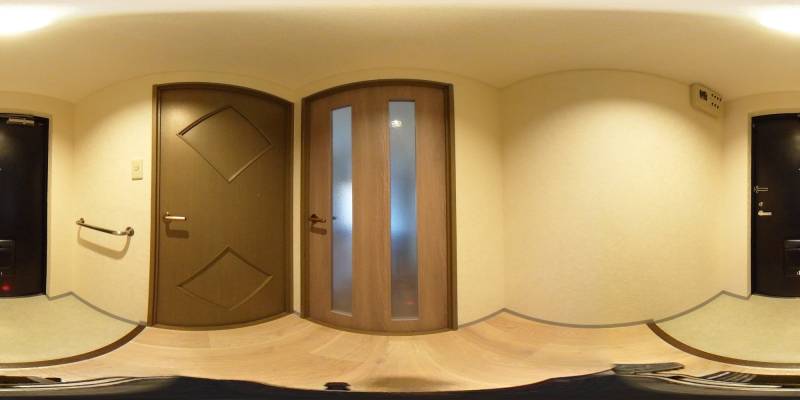 パノラマ画像玄関