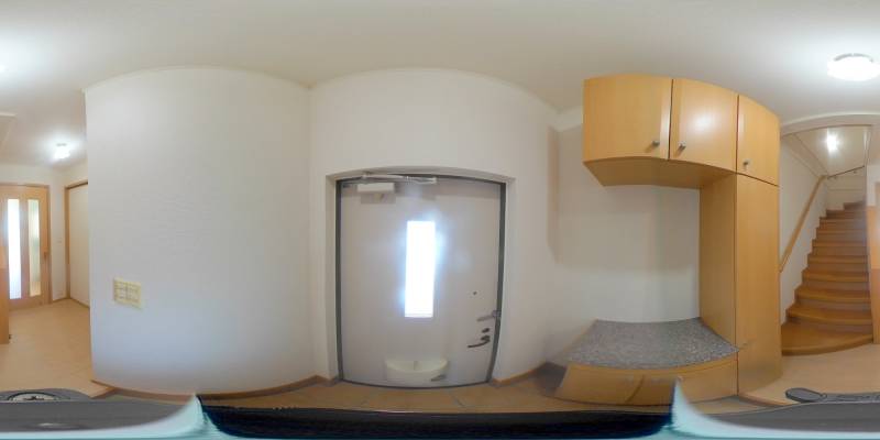 パノラマ画像玄関