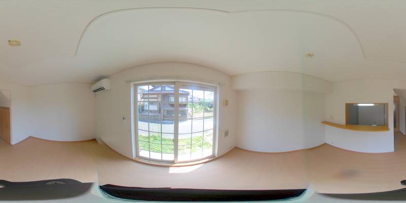 パノラマ画像リビング