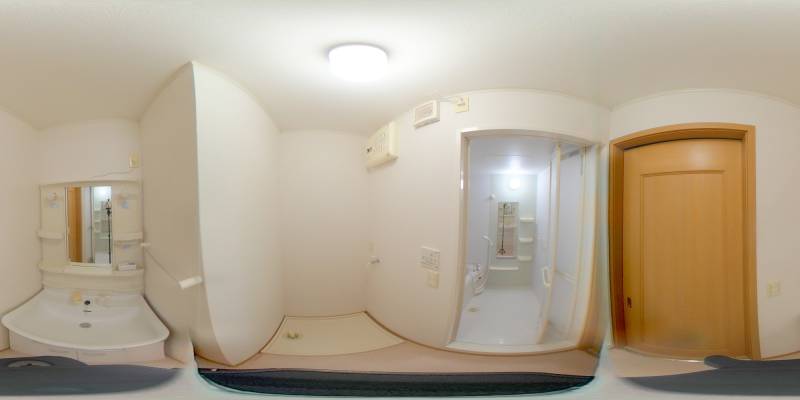 パノラマ画像洗面所