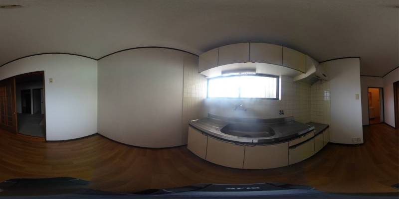 パノラマ画像キッチン