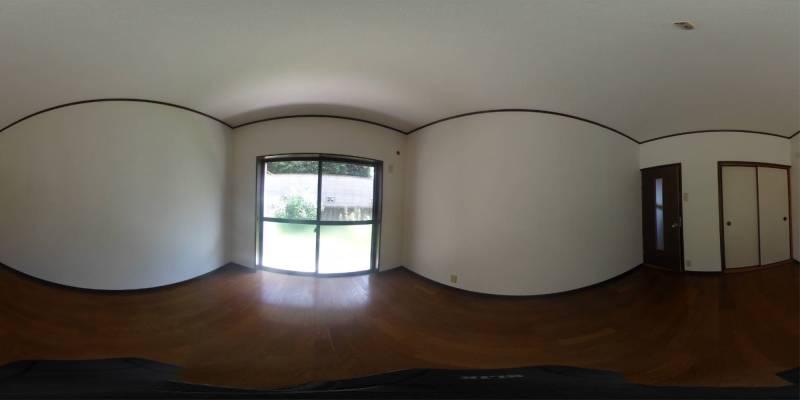 パノラマ画像洋室