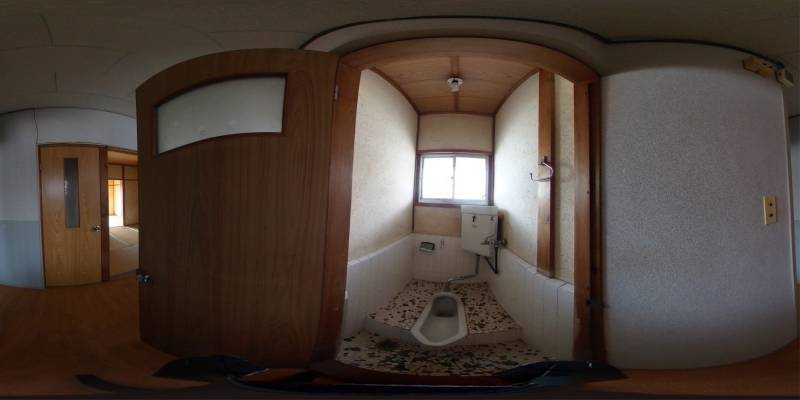 パノラマ画像トイレ