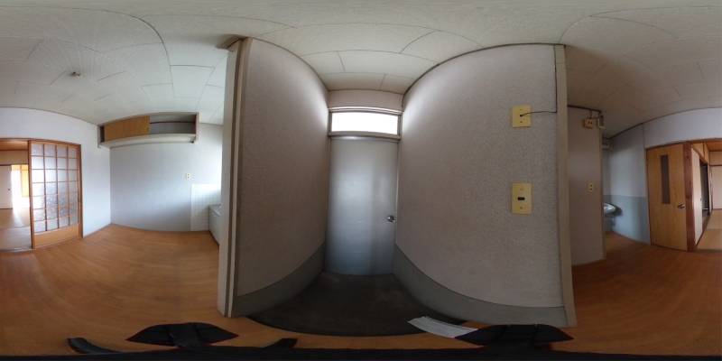 パノラマ画像玄関