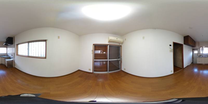 パノラマ画像リビング