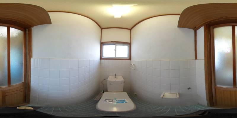 パノラマ画像トイレ