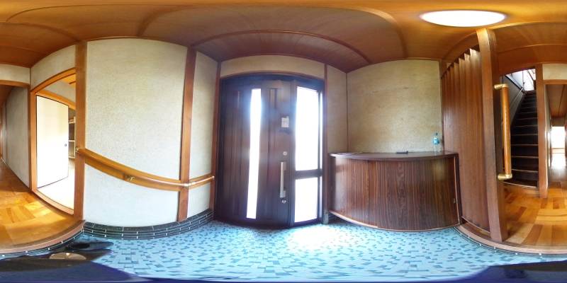 パノラマ画像玄関