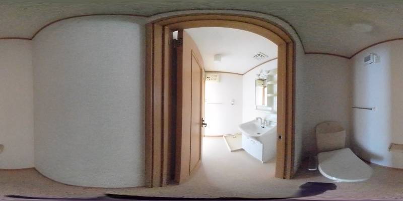 パノラマ画像トイレ